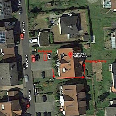 Gemuetliches Ferienapartment Mit Optionaler E-Ladesaeule Eichenzell Esterno foto