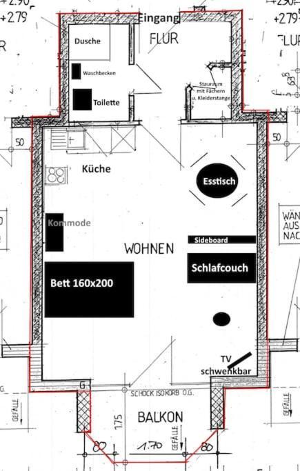 Gemuetliches Ferienapartment Mit Optionaler E-Ladesaeule Eichenzell Esterno foto